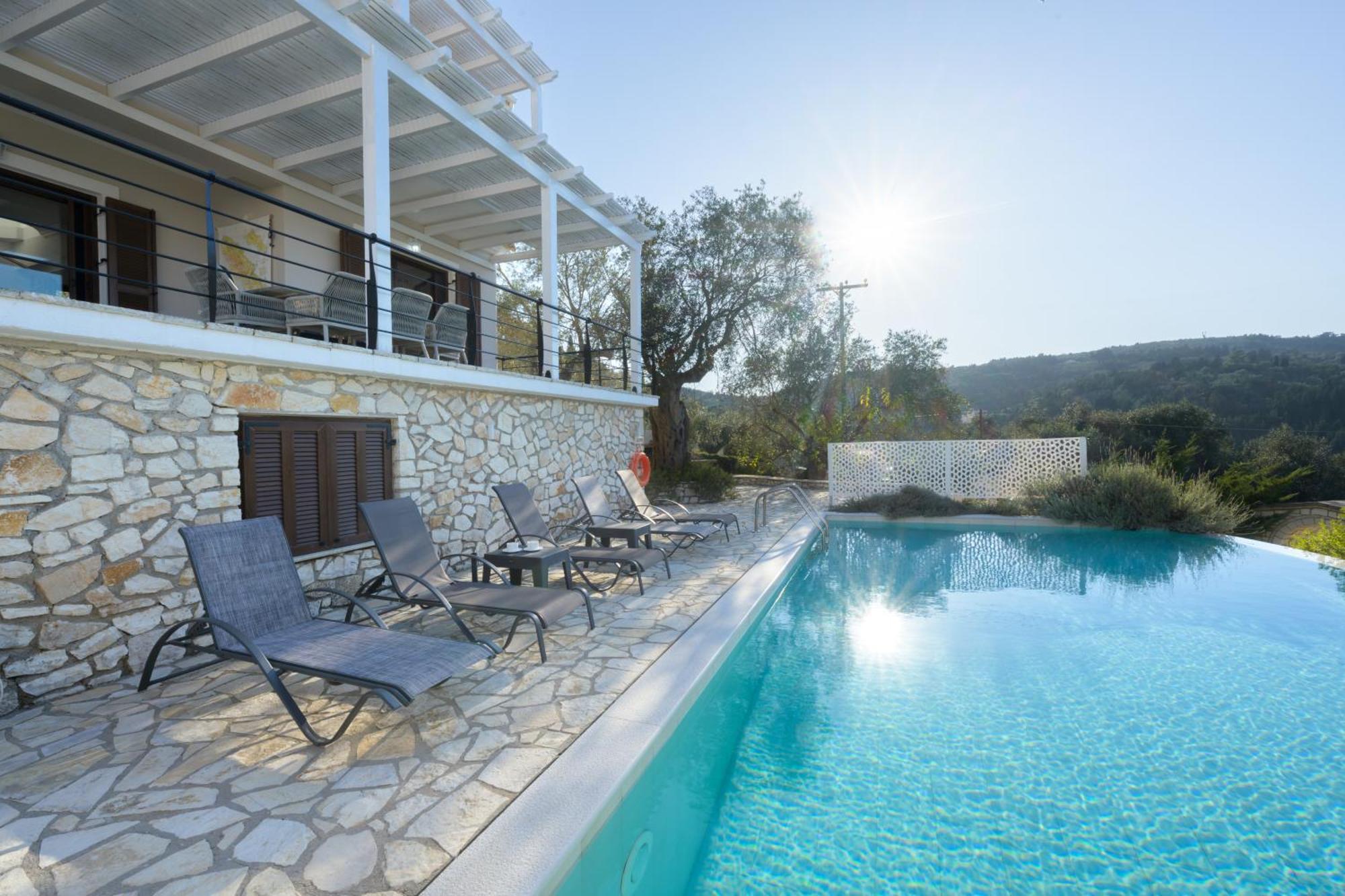 Villa Bougarini Haven Family Villa Rock Pool Oasis Ieromonachos Екстер'єр фото